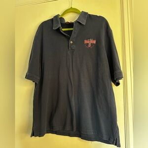 VTG Boston Red Sox Shirt Adult XL Blue Polo 2004 World Series Champions MLB.